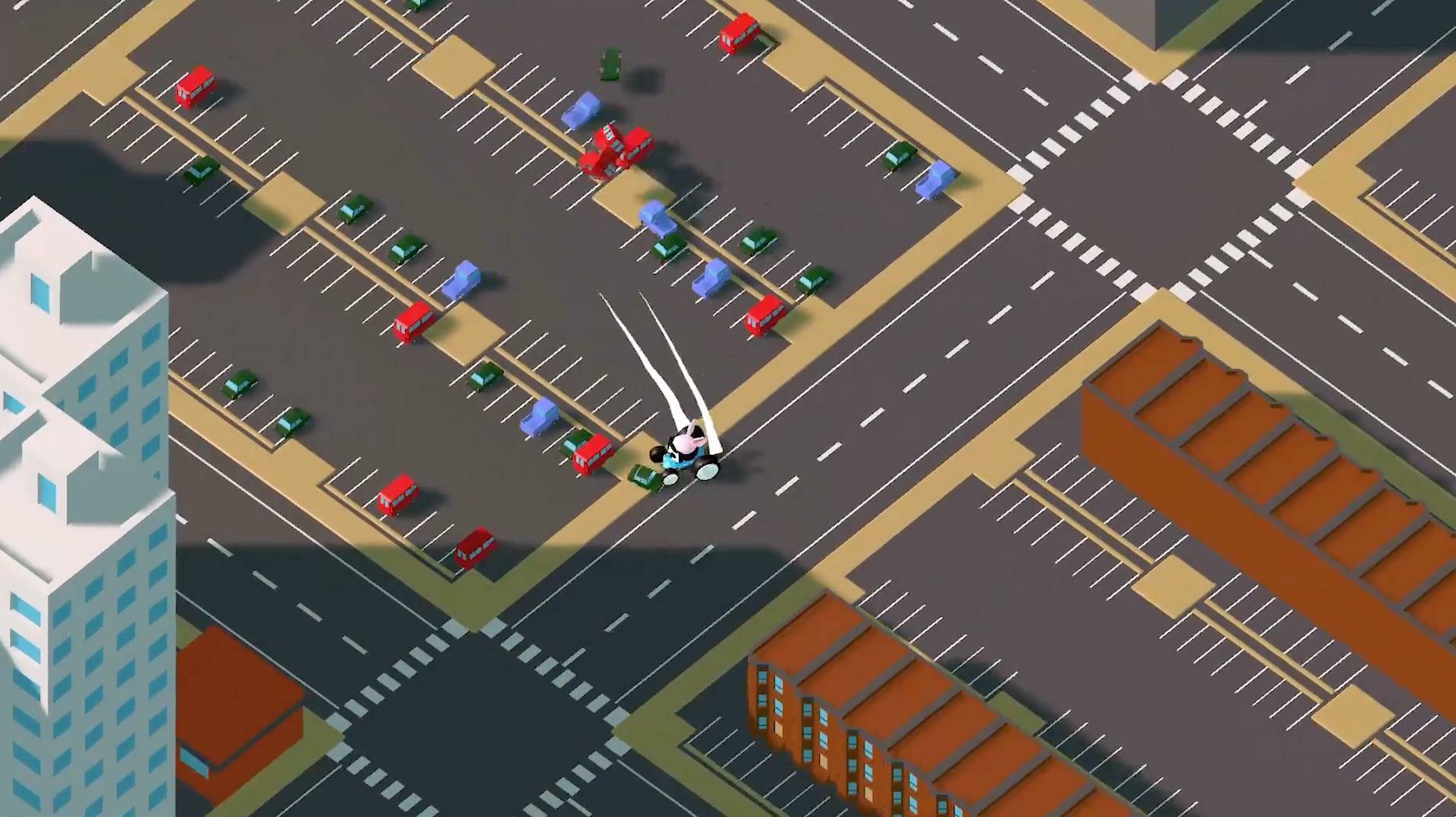 Rabbit-Headed Car Person on Ghost Island