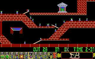 Lemmings - Amiga Game - Download ADF, Music, Review, Cheat, Video