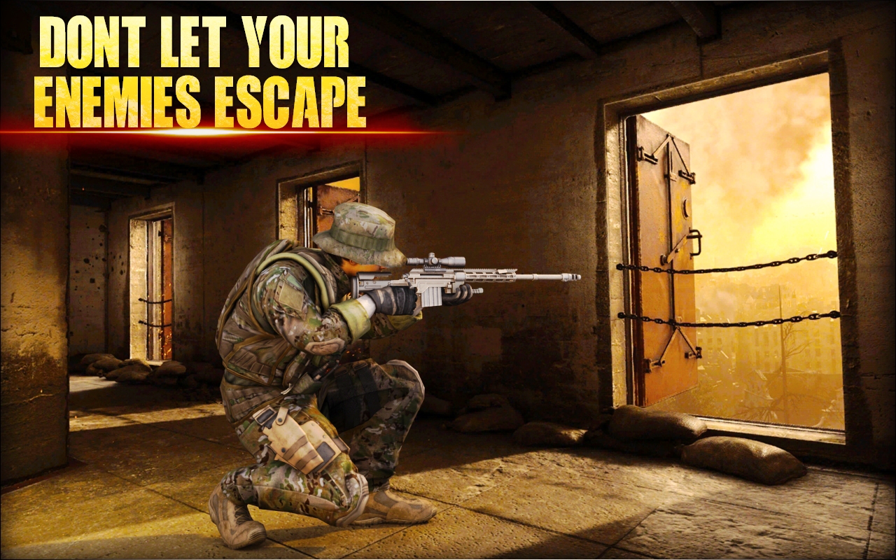 City Sniper Gun Shooter - Commando War