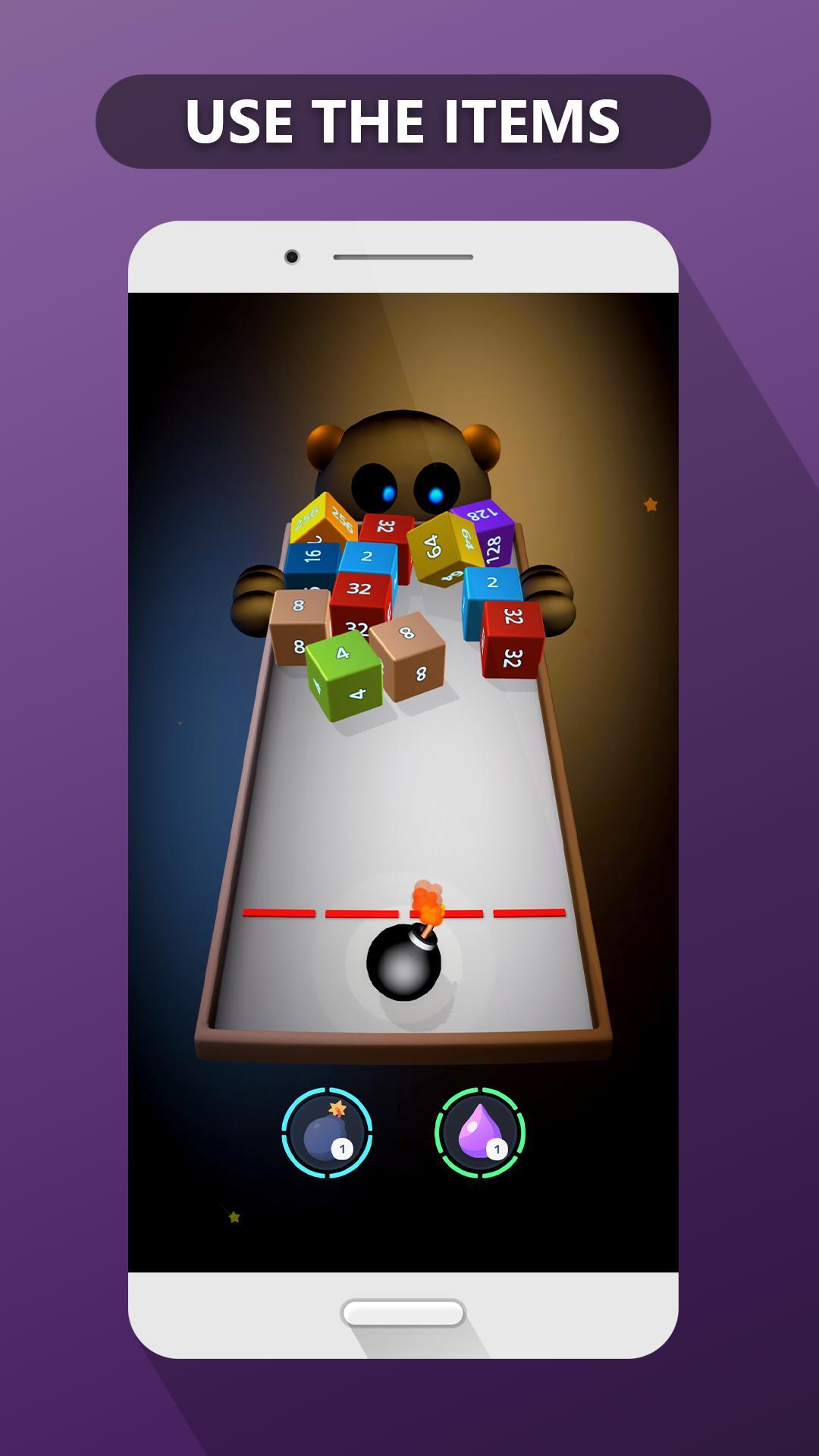 Bear Cubes: Merge Numbers Game