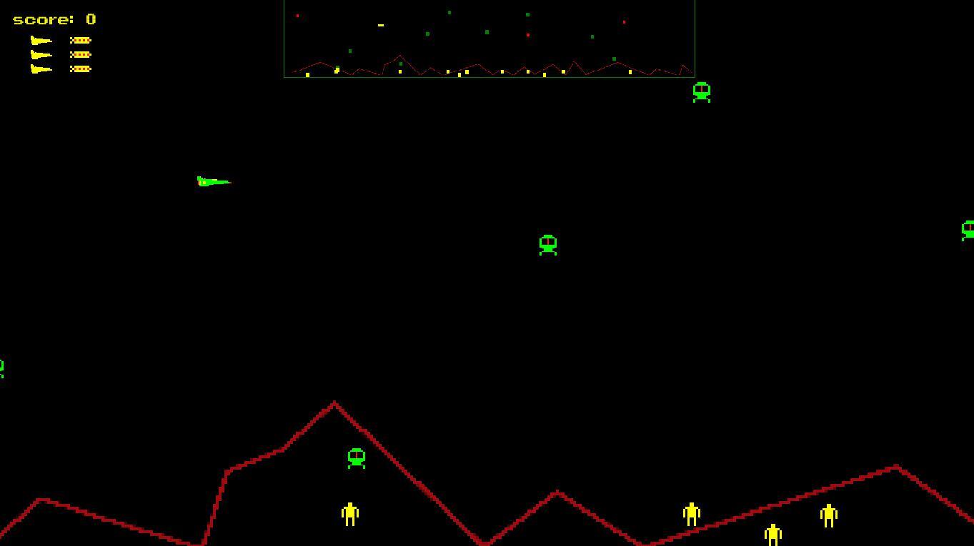 Defender Clone screenshot