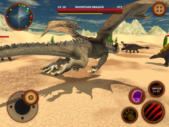 Dragon VS Dinosaurs Simulator - Monster Survival