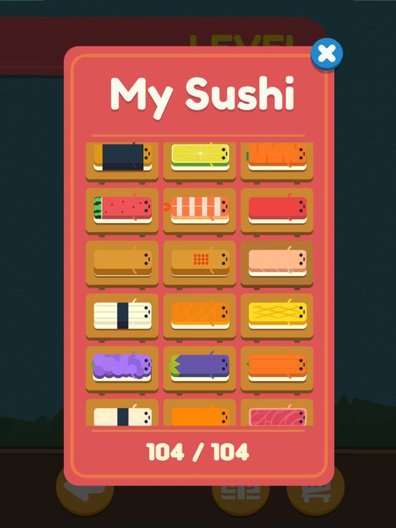 Push Sushi - slide puzzle