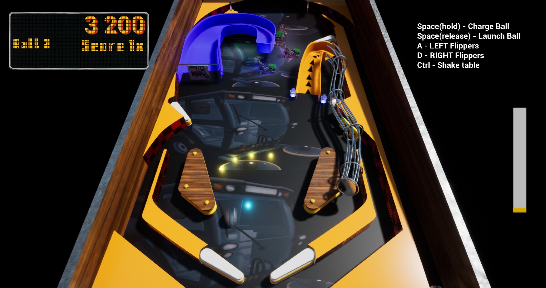 Lawnmower Game: Pinball