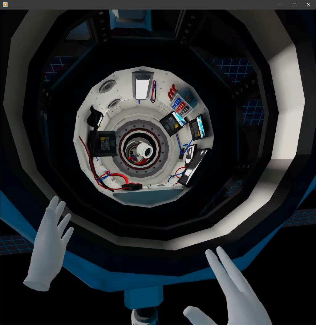VR Space Station Prototype for Oculus