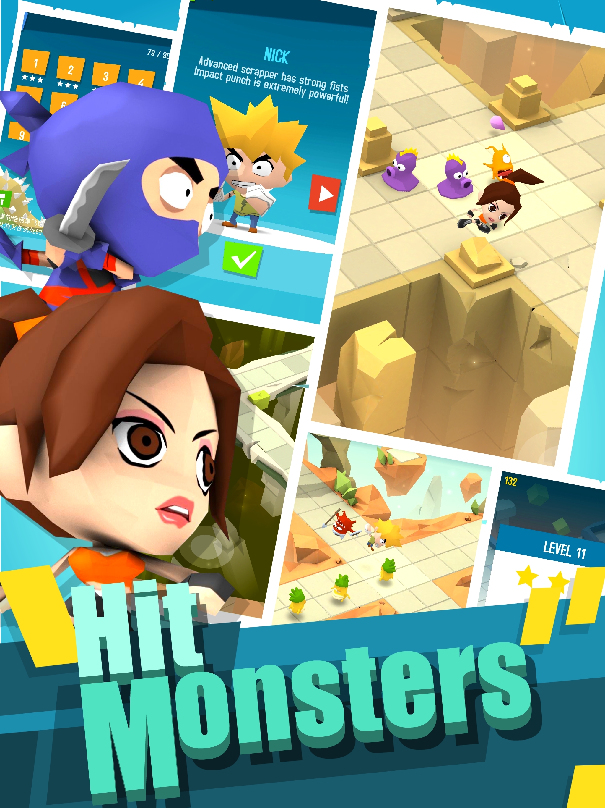 Hit Monsters