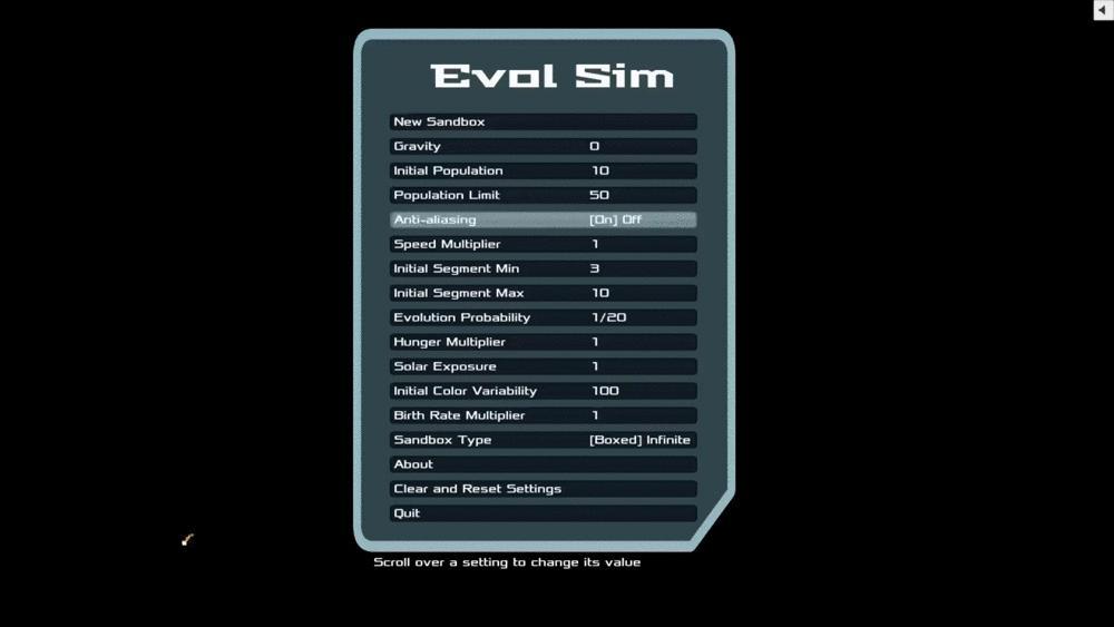 Evol Sim: Evolution Simulator