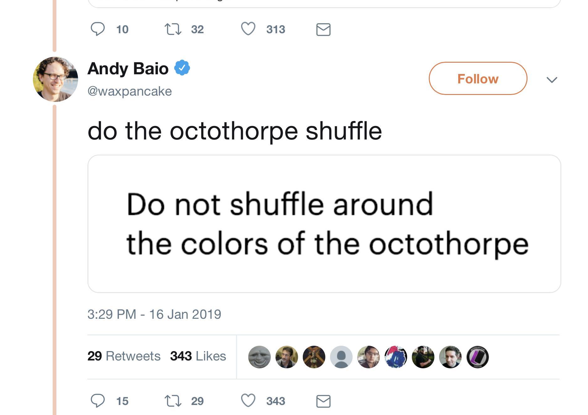 Octothorpe shuffler 3000