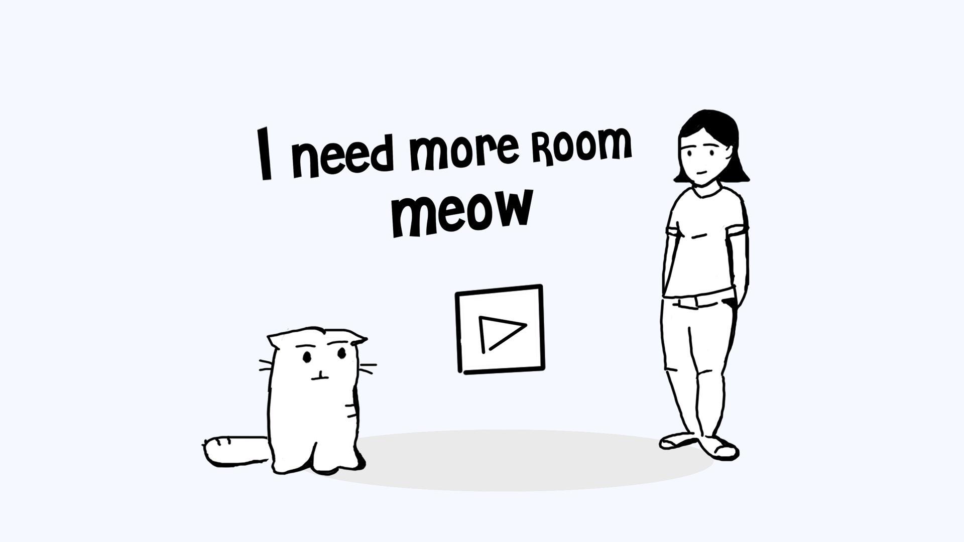 I need more. More we need more из какой игры. Lil Meow Meow обои на рабочий стол. Мем человек перед сном Meow Meow.