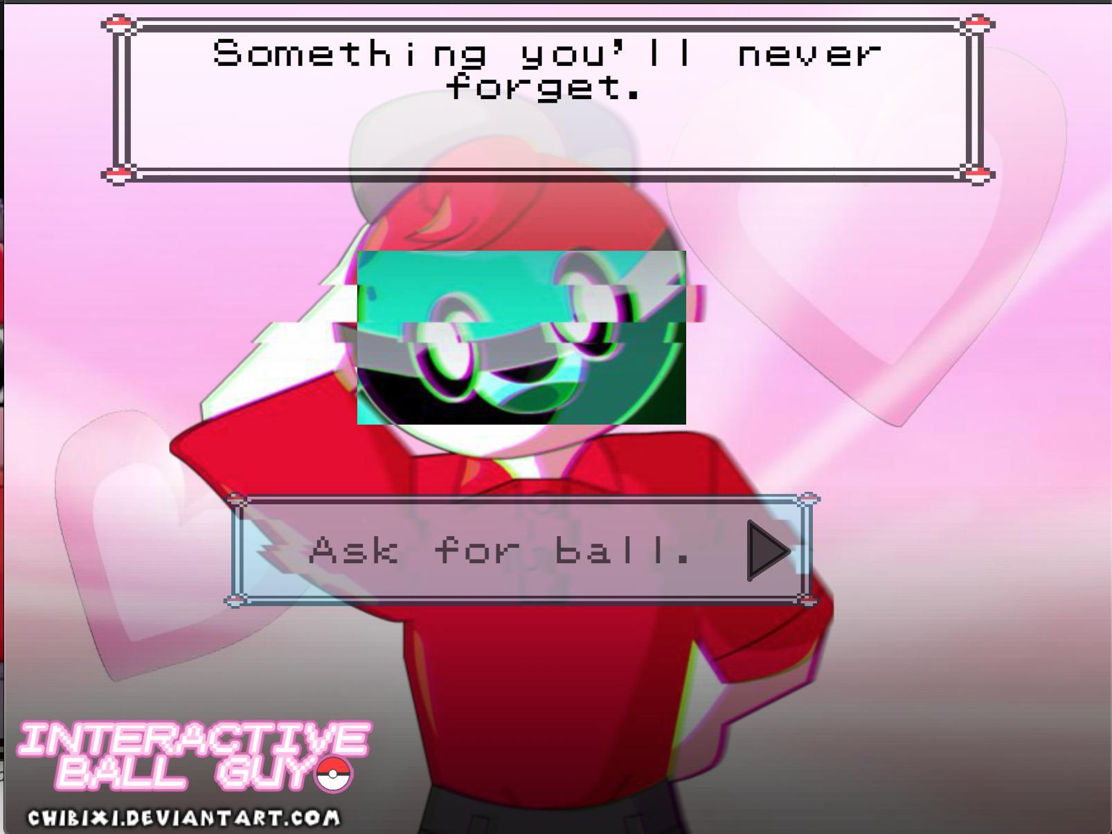 Interactive Ball Guy - Pokemon Sword and Shield Fan Game
