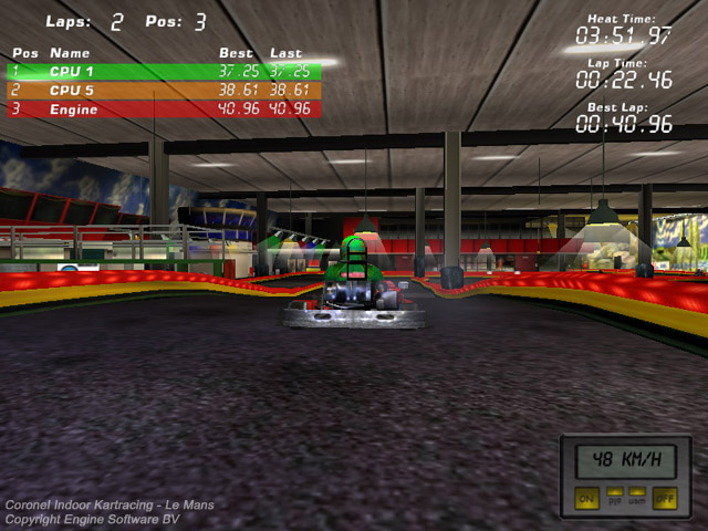 Coronel Indoor Kartracing