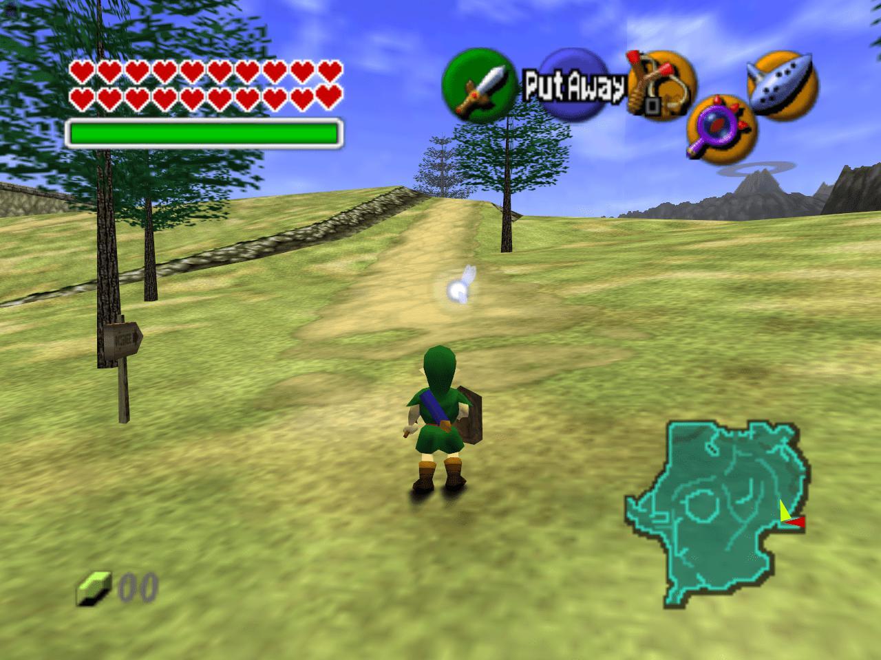 Not The Legend of Zelda, Ocarina of Time