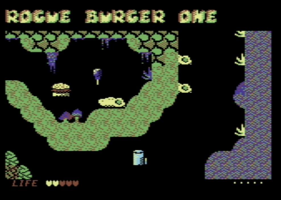 Rogue Burger One (Commodore 64)