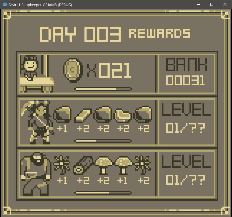 District Shopkeeper (Work In Progress)