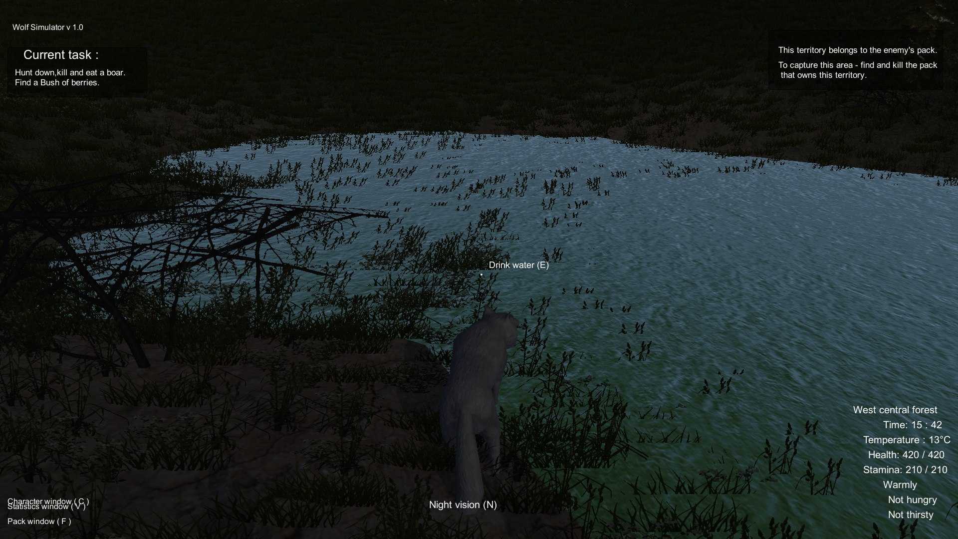 Wolf Simulator