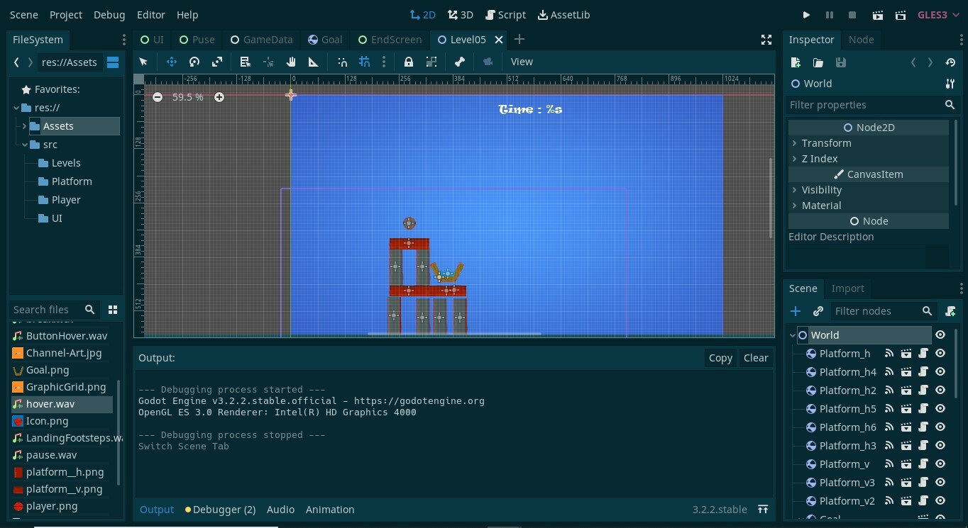 Falling Balls (Graphic  Grid)