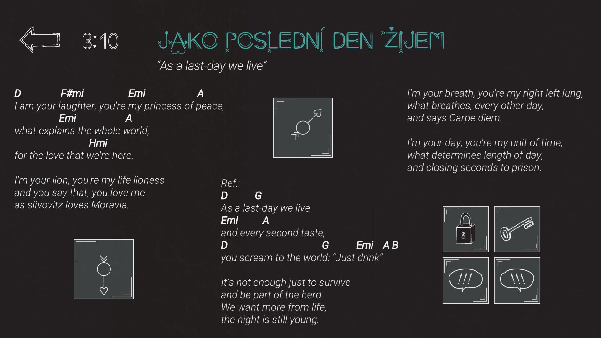 Annotation of Love (itch)