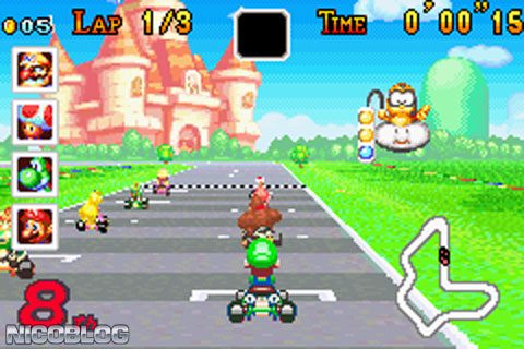 Mario Kart: Super Circuit (2001) - Screenshot