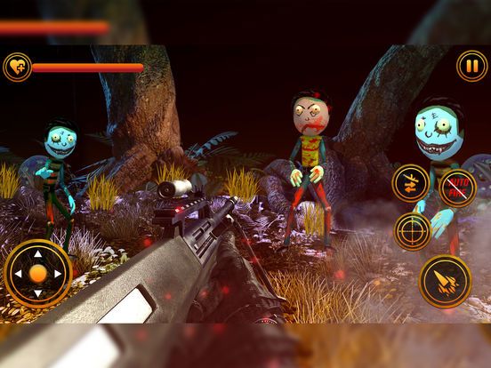 Stickman Zombie Sniper Shooter