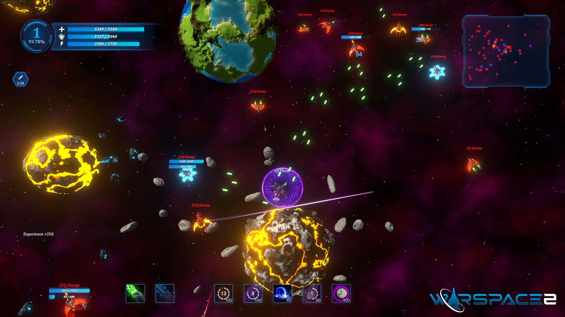 Warspace 2 gameplay visual
