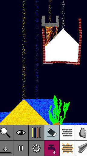 sand:box - relaxing particle engine