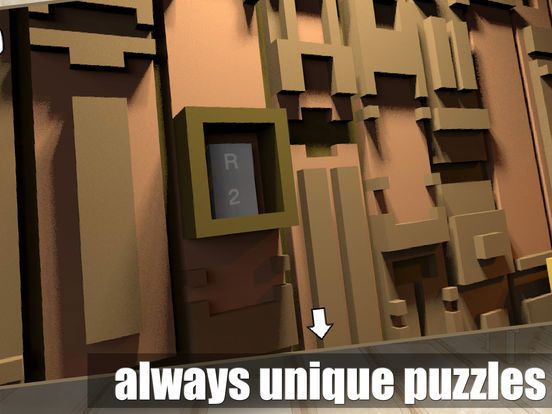 Room escape in voxels