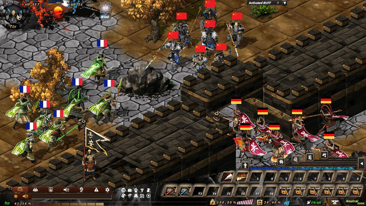 Trois Royaumes rétro (french)