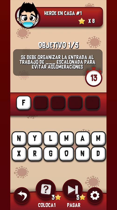 Covid-19 Trivia Quiz y Palabras: 2 juegos en uno para Android