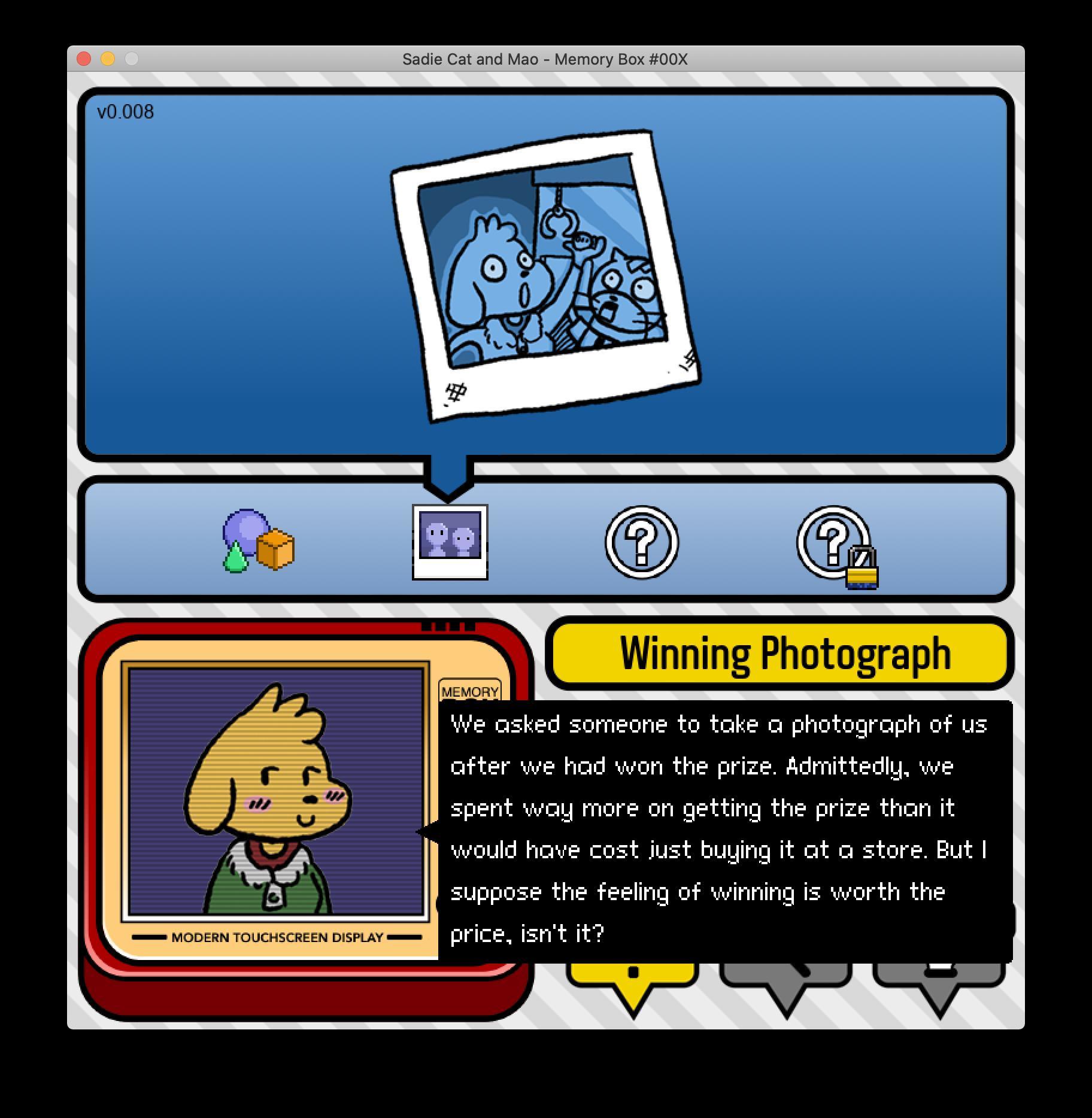 Memory Box #01 - Game Center Win