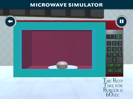 Microwave Simulator 3D Timer