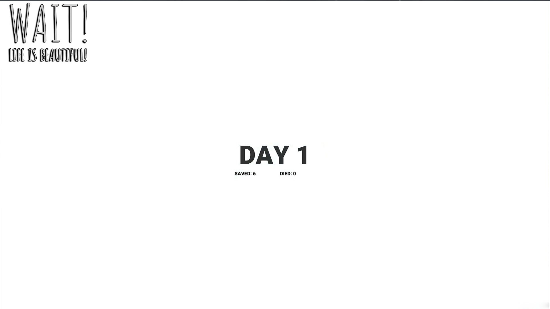 Wait! Life is Beautiful! Prologue