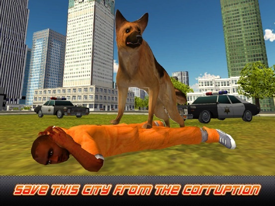 German Shepherd Crime Chaser