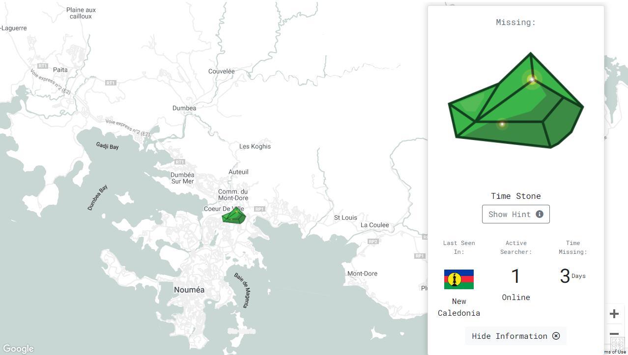 Infinity Stone Hunter