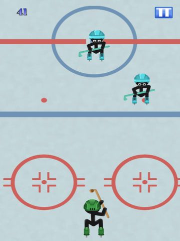 Stick-man Hockey Star Skater Fight