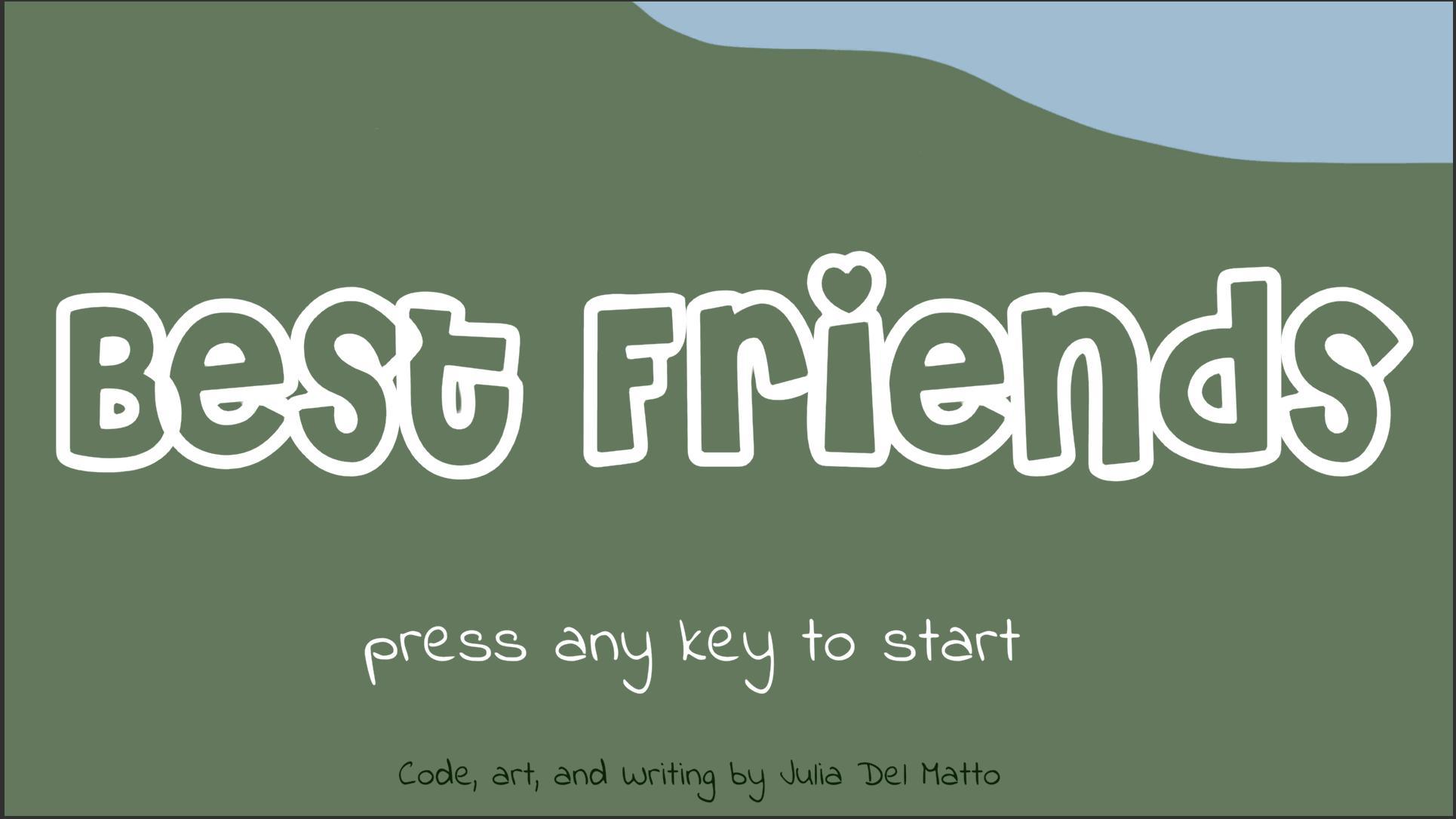 Best Friends (itch) (JuliaDelMatto)
