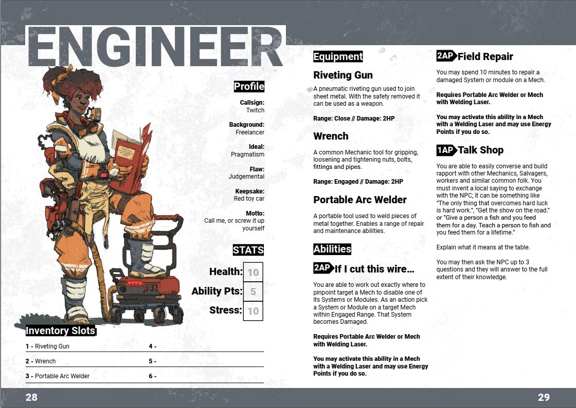 Salvage Union Quickstart PDF - Free