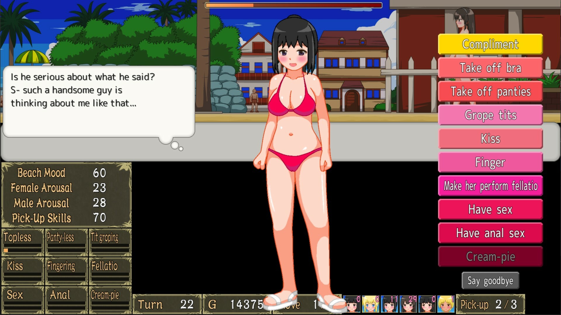 Nudist Cute Beach - Let's Turn Pick-Up Beach to a Nudist Fucking Beach! - release date, videos,  screenshots, reviews on RAWG