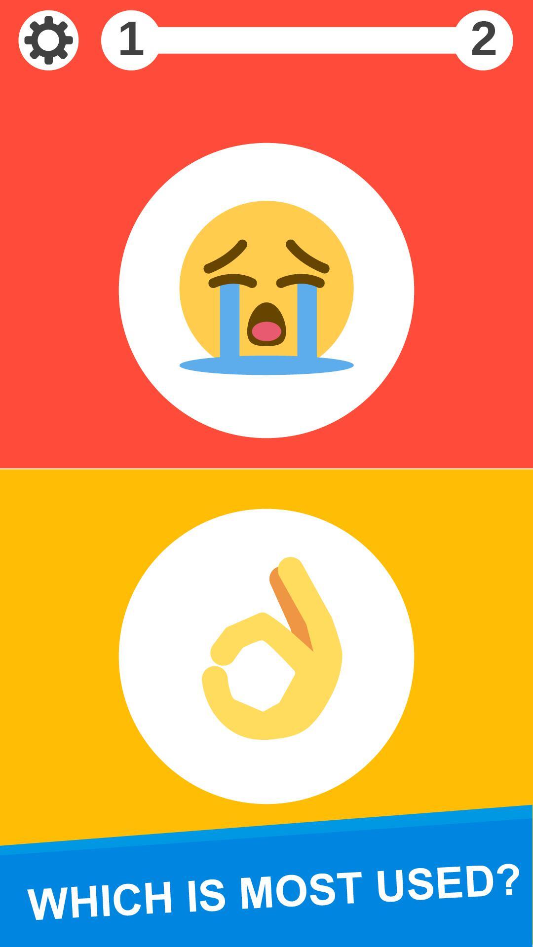 Which emoji is most used?