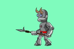 Mr.Robot vs Enemy Bot