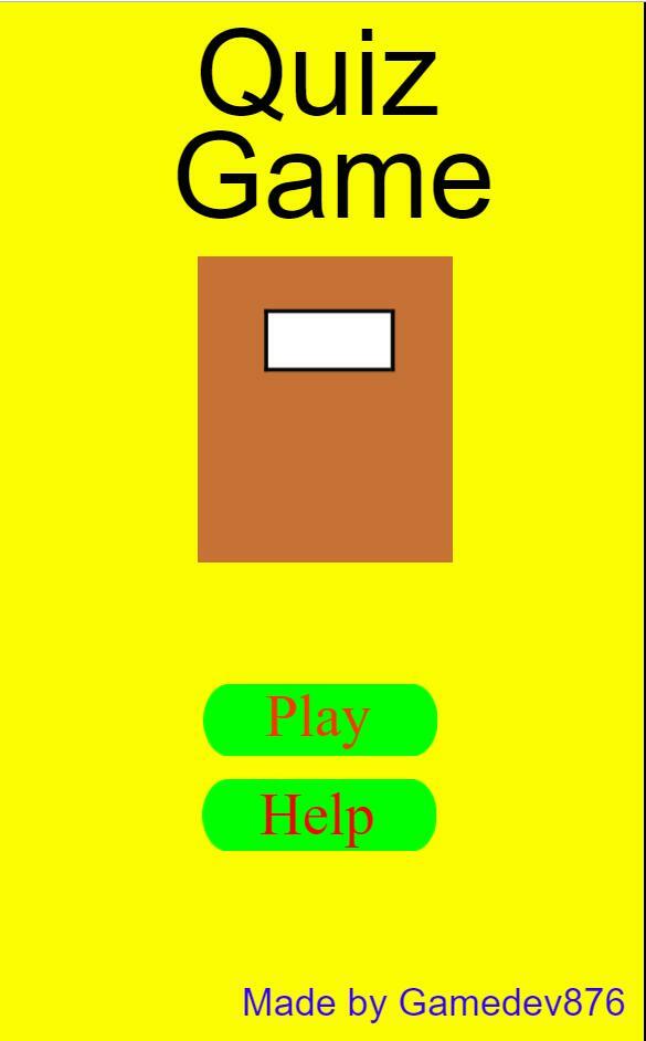 Quiz Game 0.4