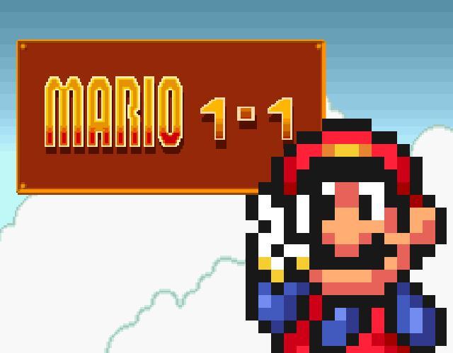 Super Mario Bros 1-1 GDevelop