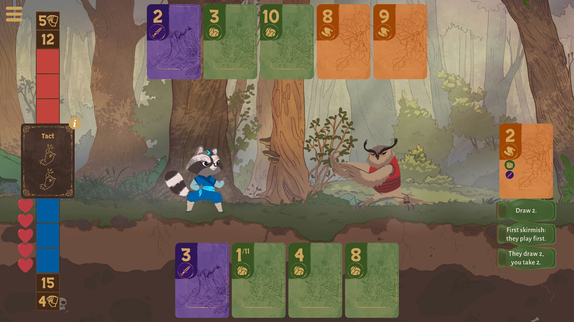 Forest Rites gameplay visual