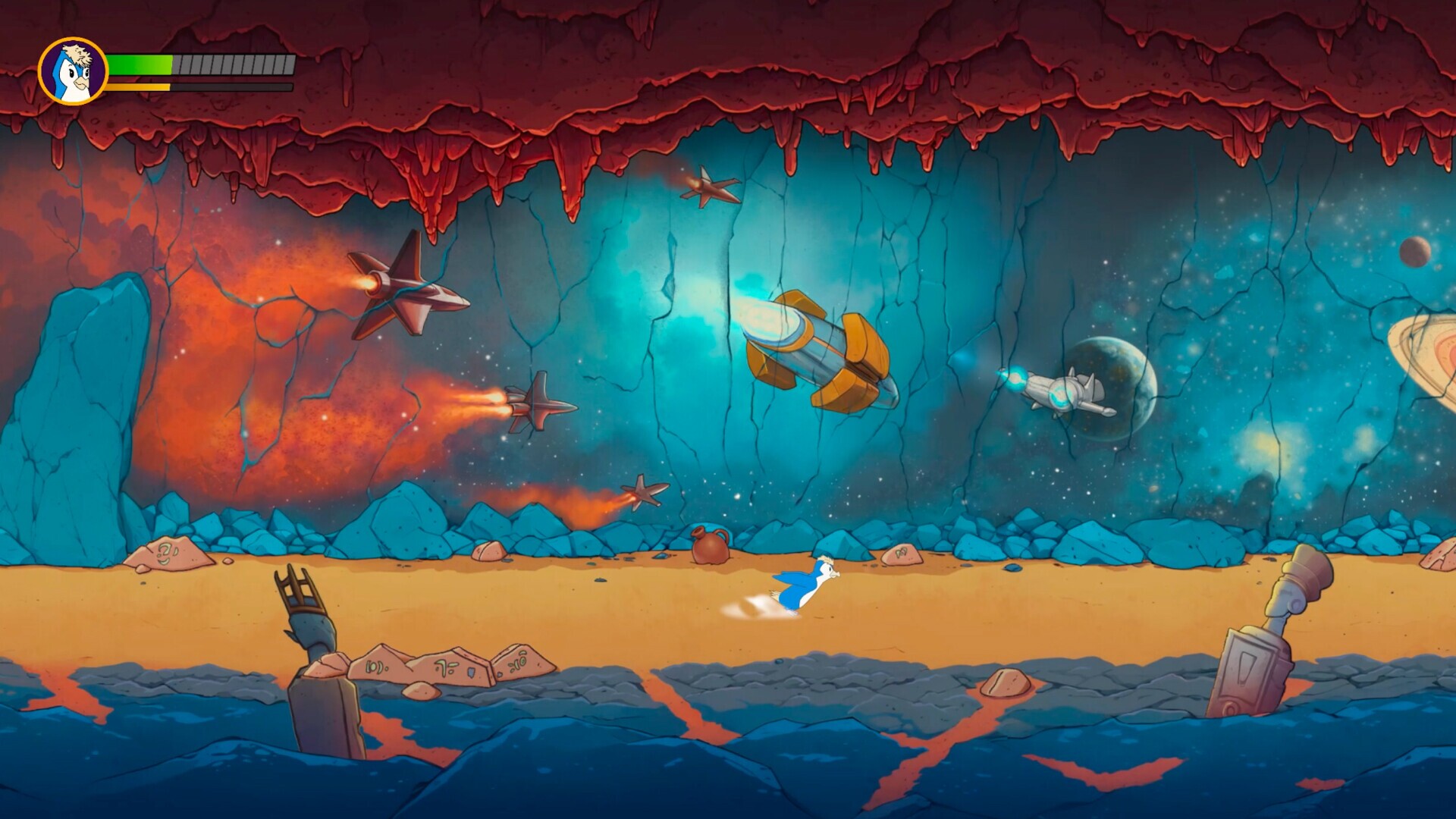 Royal Goldenbeak and the Curse of Snowy Island screenshot