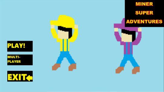 Miner Super Adventures 2D