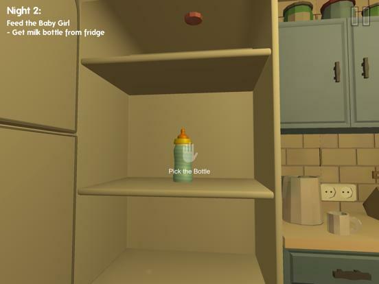 Baby Girl In Yellow House 3D