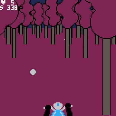 1K Death Chase demake #Pico1k