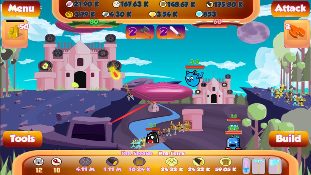 Tap 'n' Build 2 - Tower Clicker ( Multiplayer td )