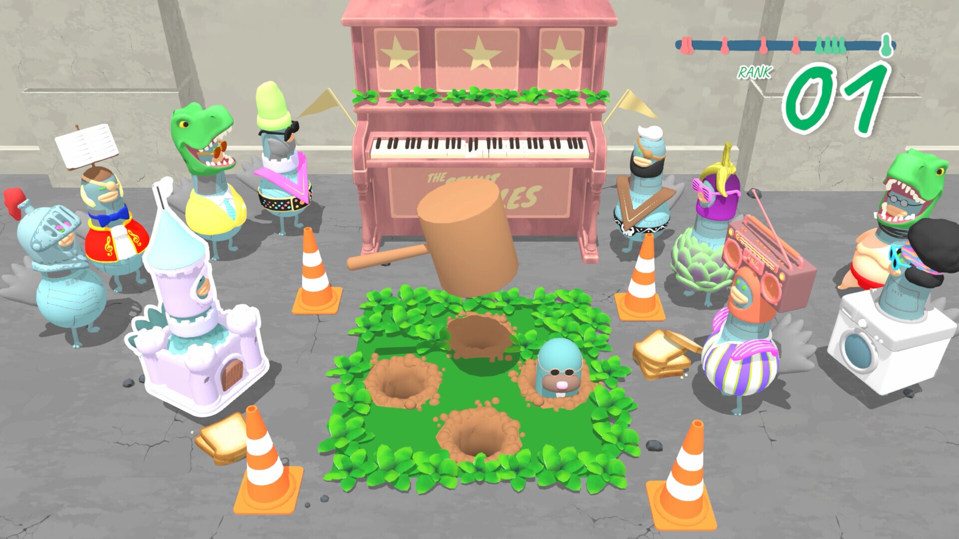 Headbangers: Rhythm Royale screenshot