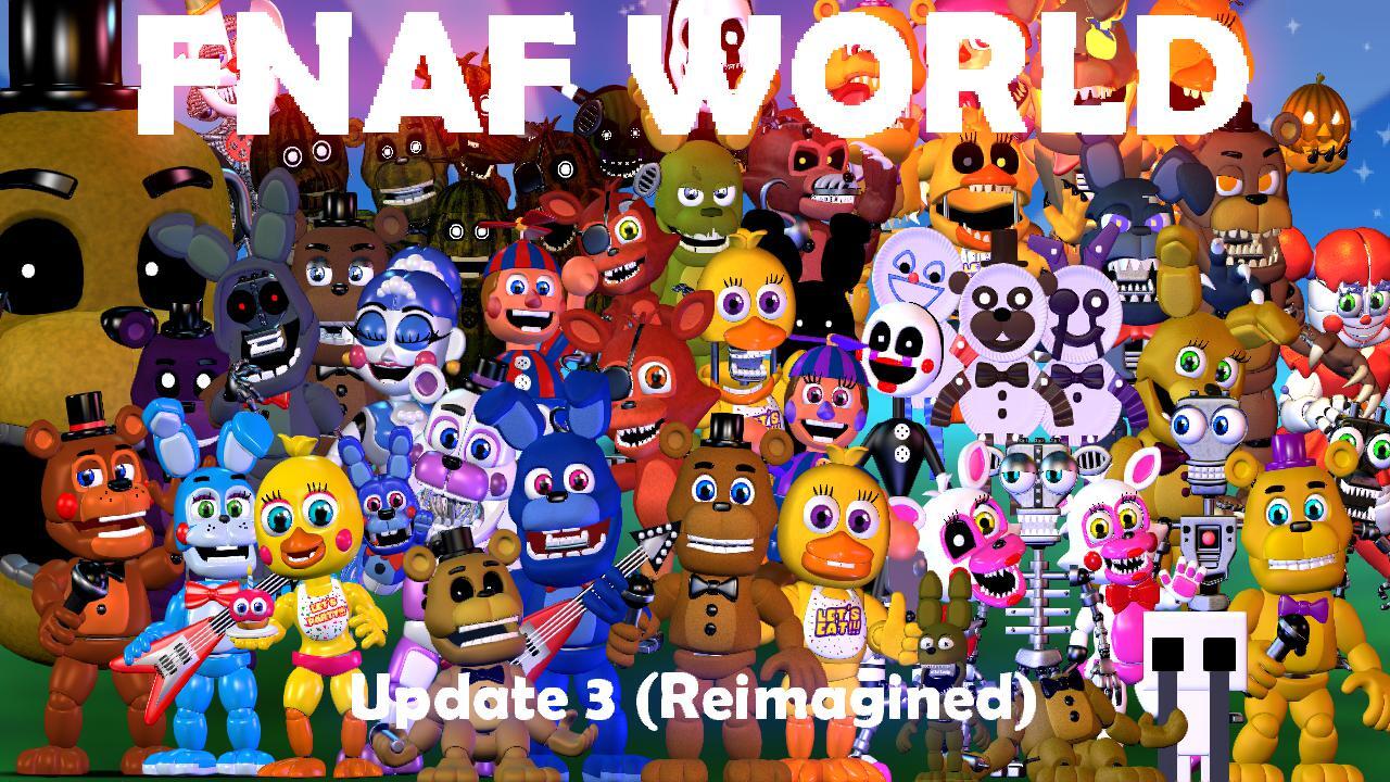 FNaF World Update 3 teaser official