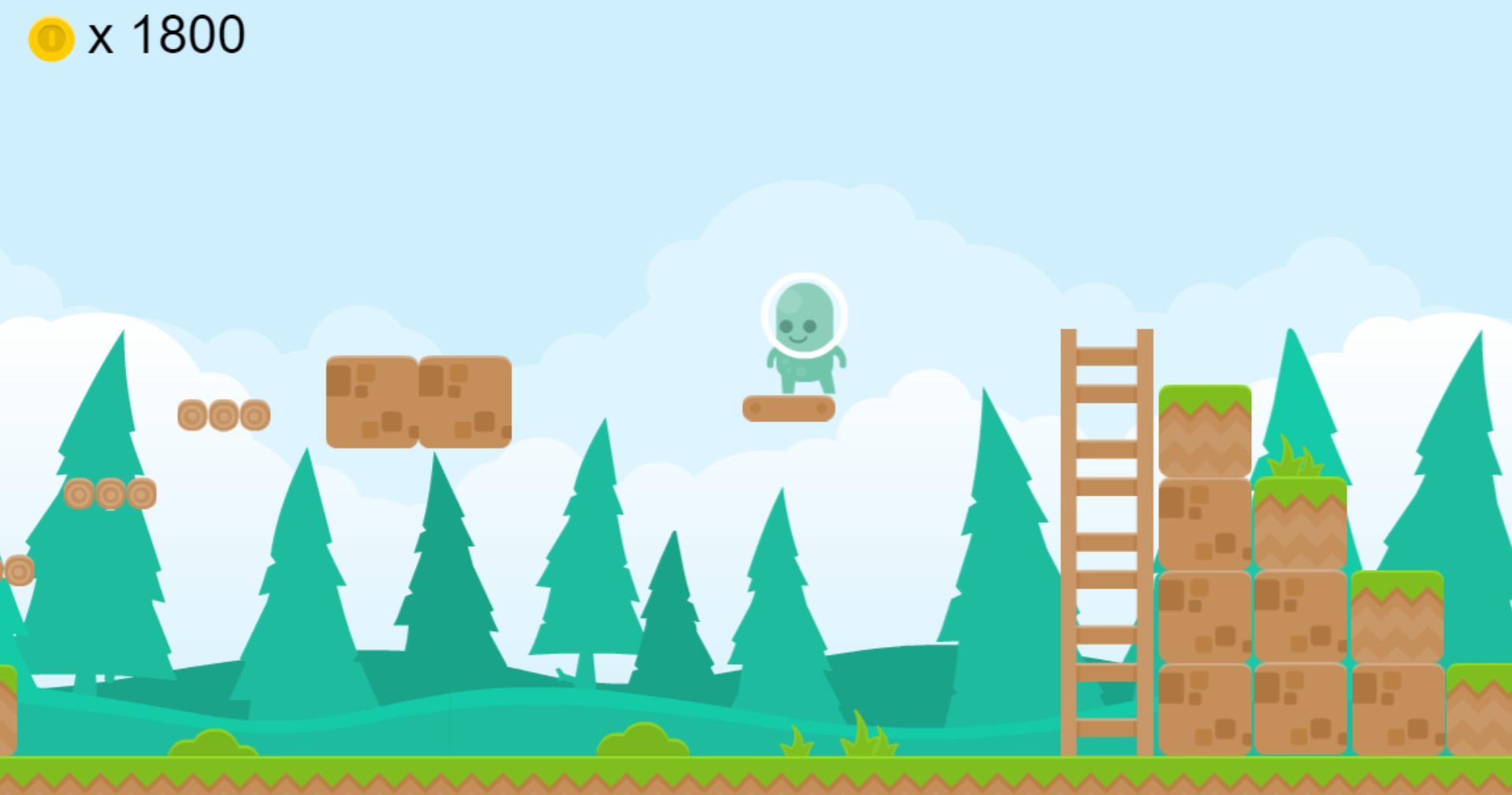 Super Blue Runner 2D